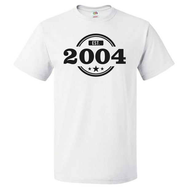 Establised Year 2004 EST Anniversary Cufflinks 